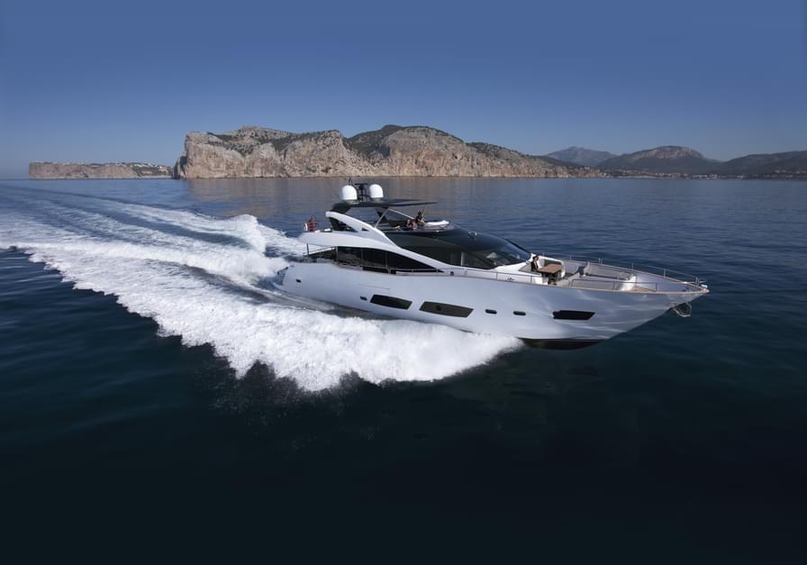 Sunseeker 28 Metre Yacht at sea