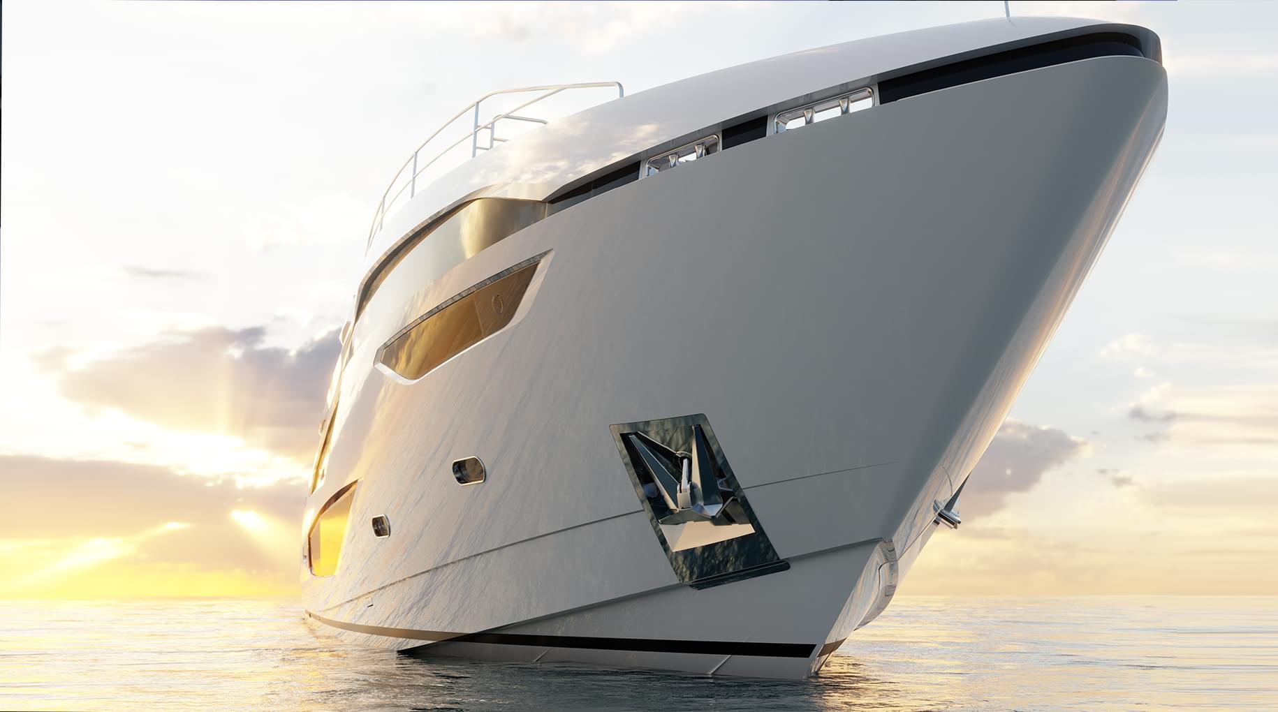 Sunseeker 100 Yacht deep V hull Sunseeker 100 Yacht deep V hull