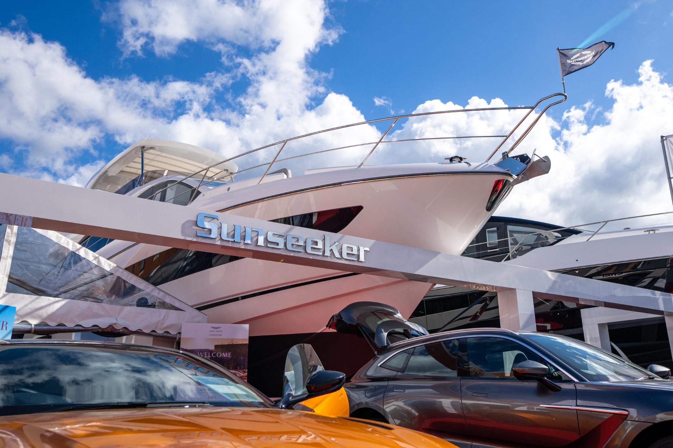 Sunseeker on Show display 2022