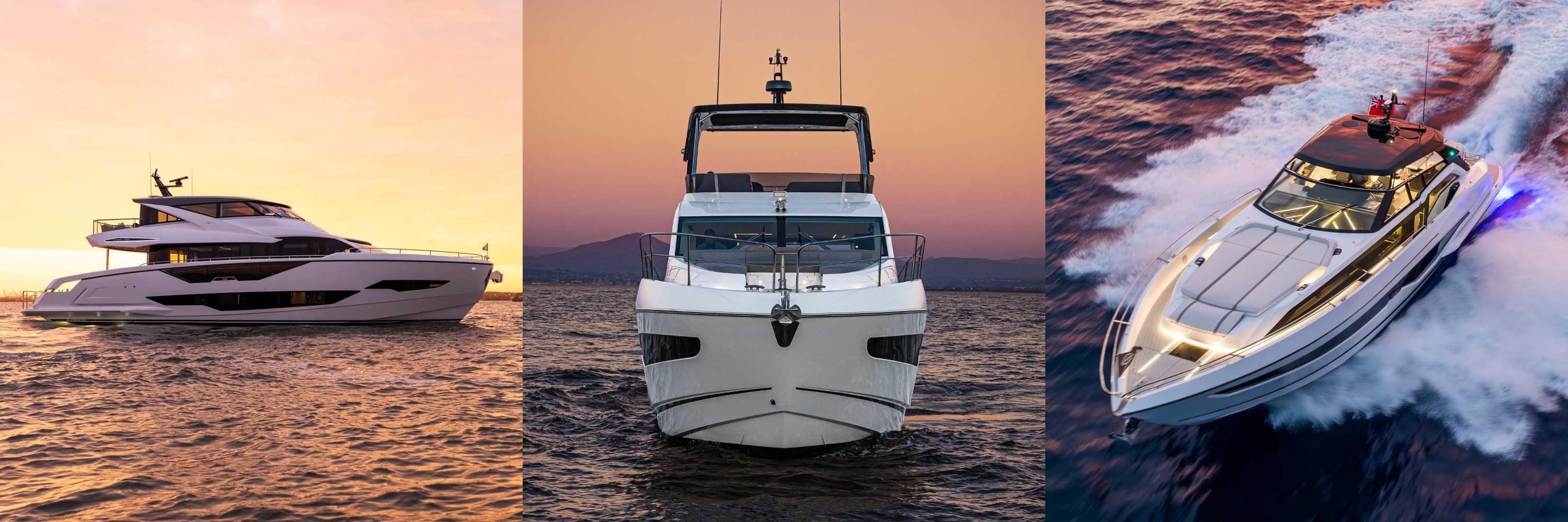 Sunseeker line-up at Palma International Boat Show 2024 Sunseeker line-up at Palma International Boat Show 2024