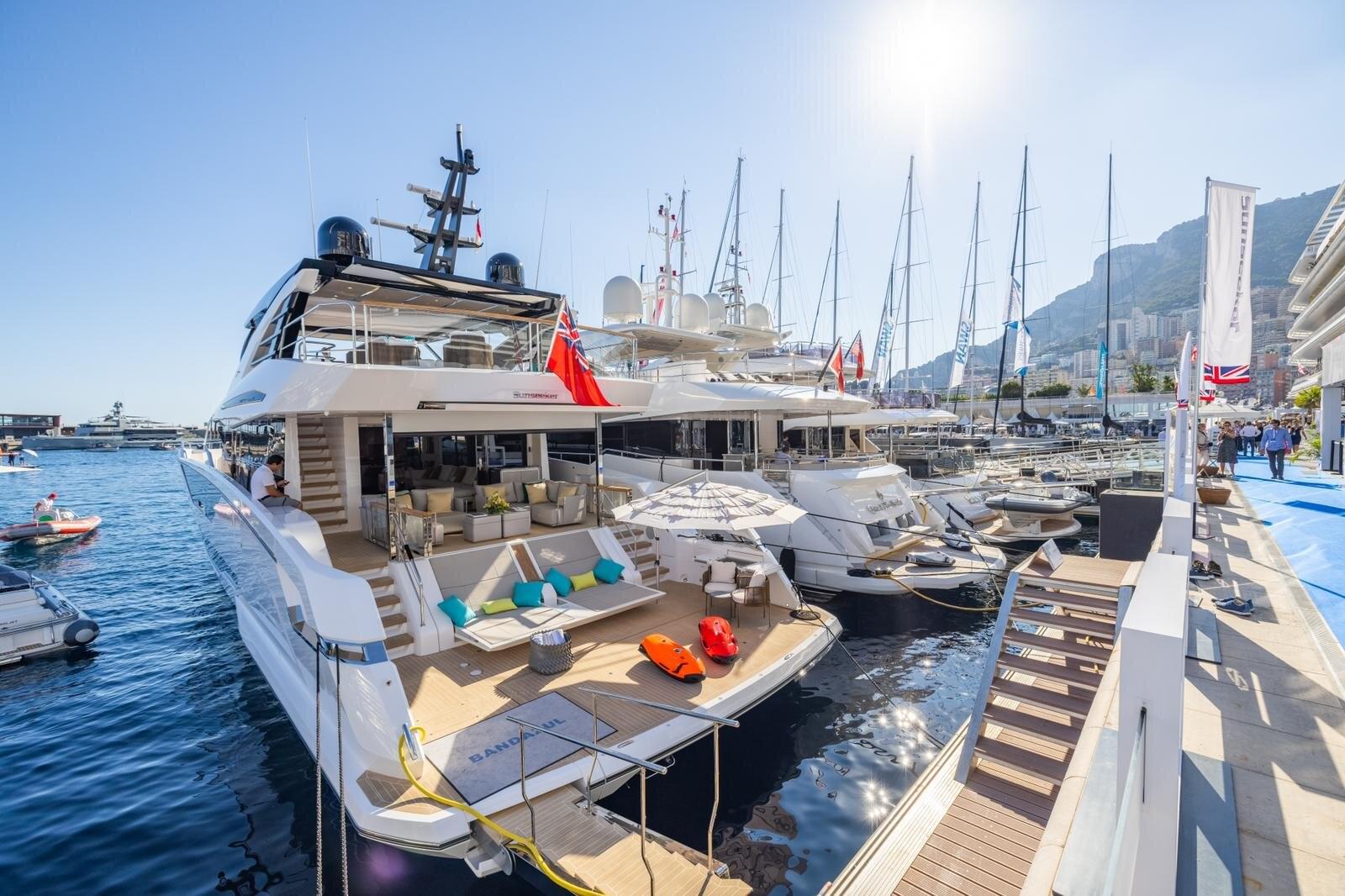 Image of the Monaco Boat Show Stand Image of the Monaco Boat Show Stand