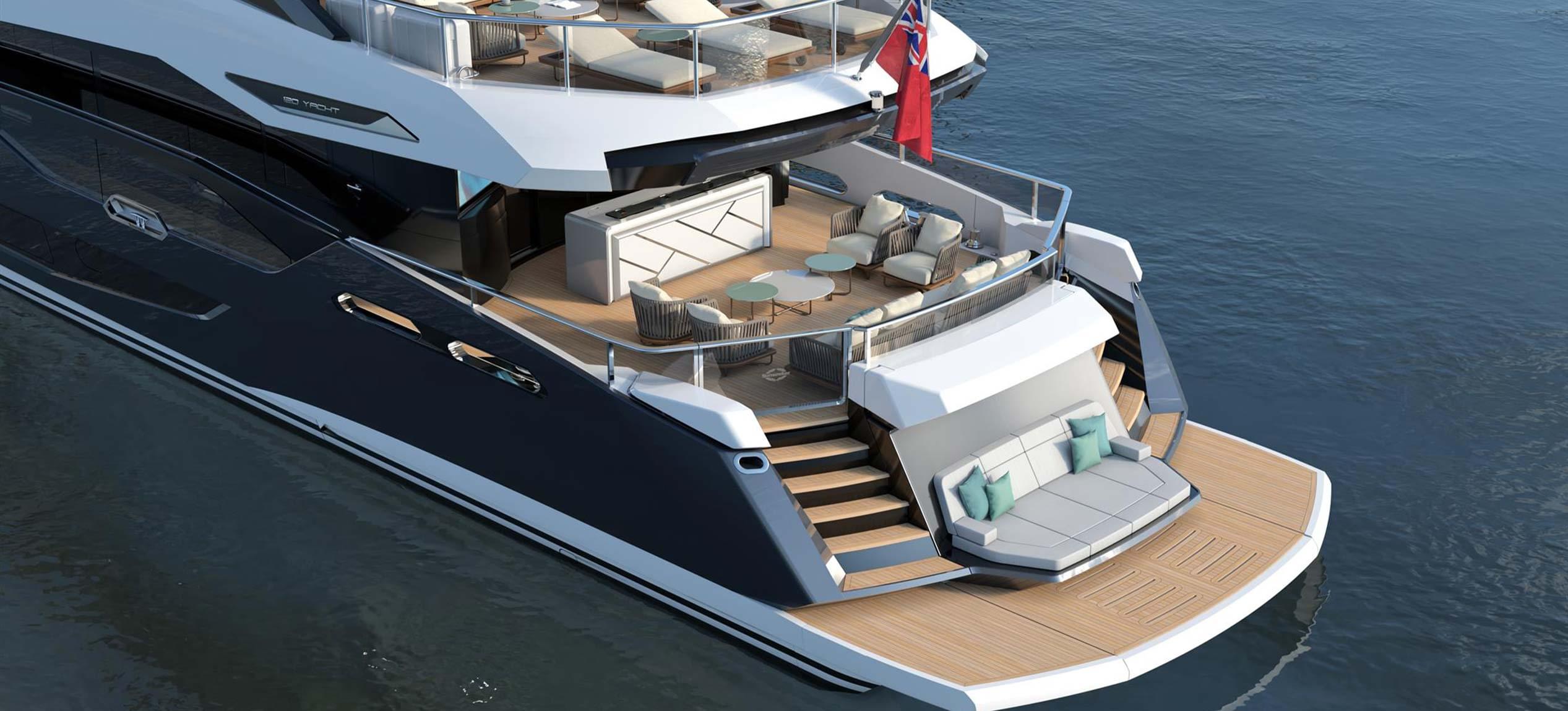 Sunseeker 120 Yacht beach club Sunseeker 120 Yacht beach club