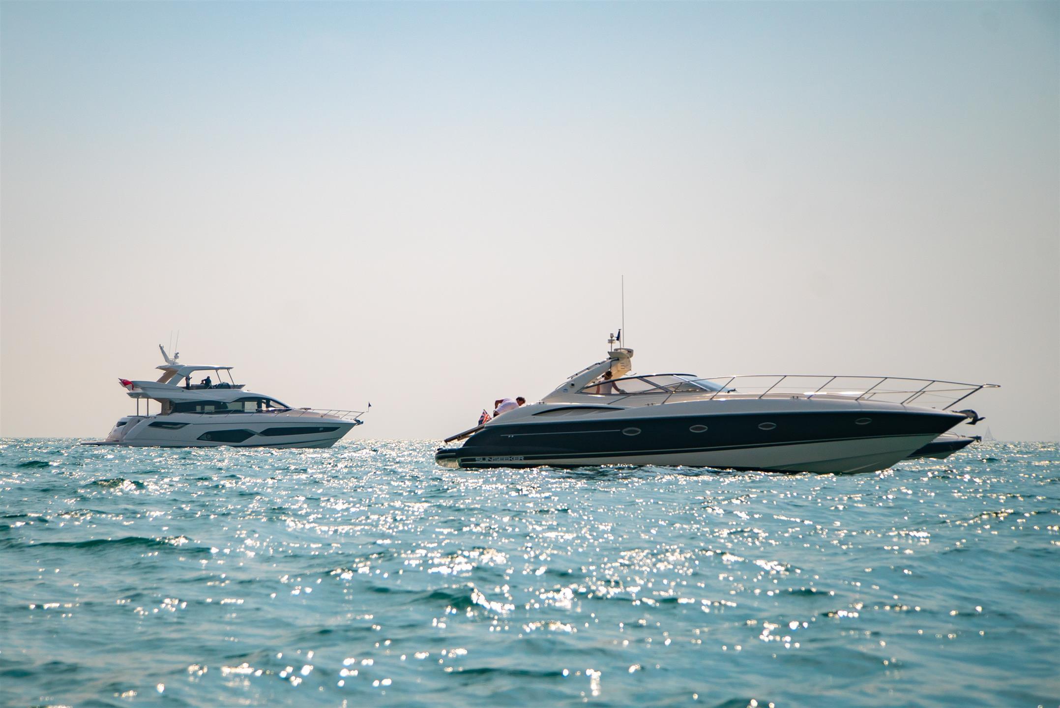 Sunseeker classic models during the Sunseeker Parade 2020 Sunseeker classic models during the Sunseeker Parade 2020