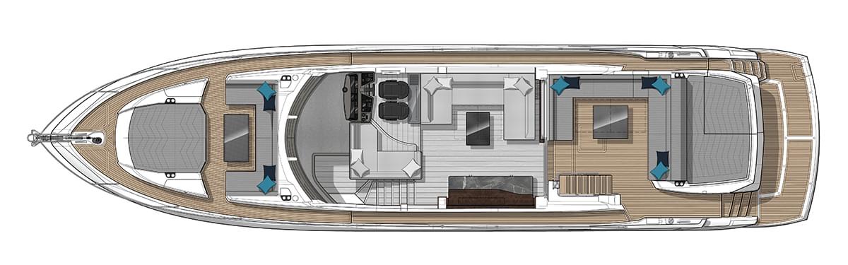 sunseeker electric yacht