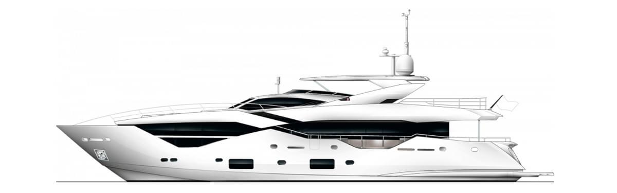  Marquet、YACHTS、海外版超希少レゾネ、新品額付 Sunseeker | 116 Superyacht | Experience our luxury 116ft